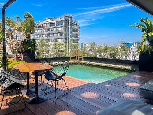 3 Bedroom Services Apartment for rent- Tonle Basac-Phnom Penh.