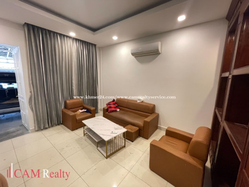 4 BR Link Villa For Rent In Borey Chip Mong Sen Sok