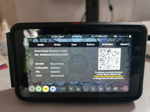Atomos Ninja - External Monitor & Recorder (កម្រិត 4K)
