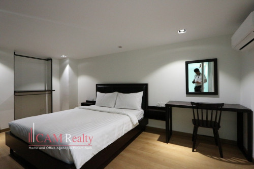 Duplex style 1 bedroom serviced apartment for rent in Russian Market area