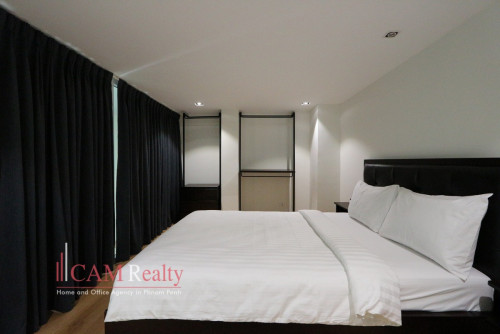Duplex style 1 bedroom serviced apartment for rent in Russian Market area