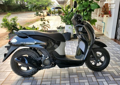 Honda Scoopy 2026 VN Black (ខ្មៅរលោង) ថ្មីកេះខ្លាញ់គោ