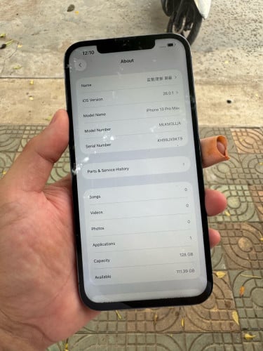 iPhone 13 Pro max ប្រើស៊ីមមិនកើត បានតែ Wifi