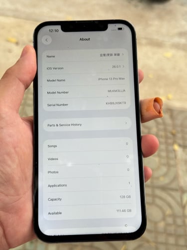 iPhone 13 Pro max ប្រើស៊ីមមិនកើត បានតែ Wifi