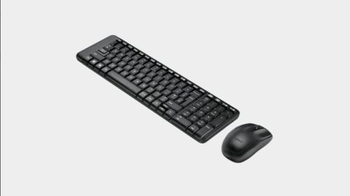 Logitech MK220 Space-saving wireless keyboard and mouse combo
