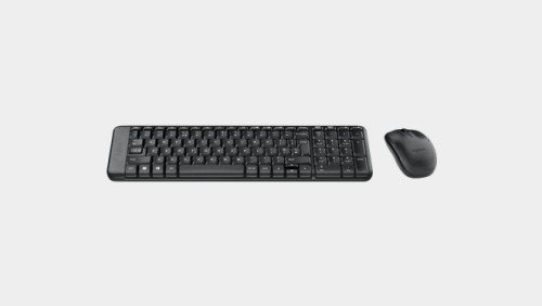 Logitech MK220 Space-saving wireless keyboard and mouse combo