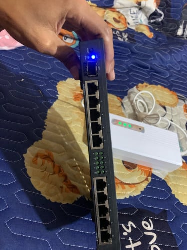 MikroTik rb4011gs+rm with adapter 1 set