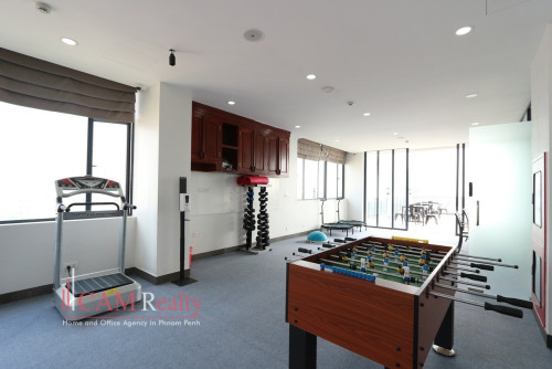 Modern style studio serviced apartment for rent in Tonle Basak