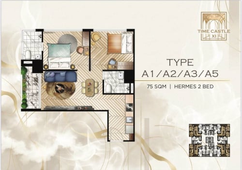 Time Square 11 Off Plan 2 Bedroom for sale