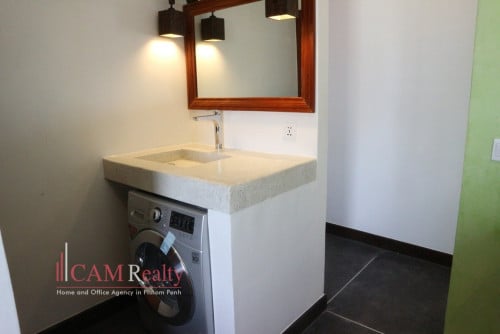 Western style 1 bedroom serviced apartment for rent in Russian Market