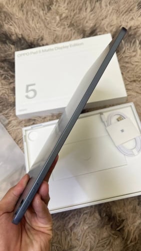 📲📲📲 : OPPO pad 5 Ram:8G Rom: 256G Color : black 99%Price: 349$