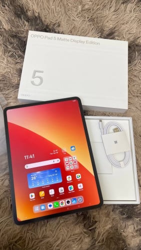 📲📲📲 : OPPO pad 5 Ram:8G Rom: 256G Color : black 99%Price: 349$