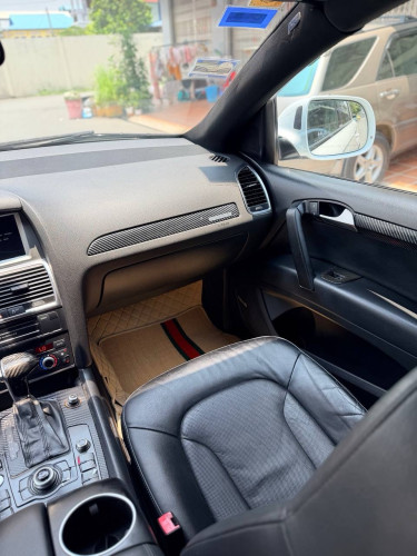 🔥AudiQ7 012V6សាំង S-lineSmartKeyឡានមូលអត់បុកប៉ះ ម៉ាសុីនប្រអប់លេខអ៊ែម