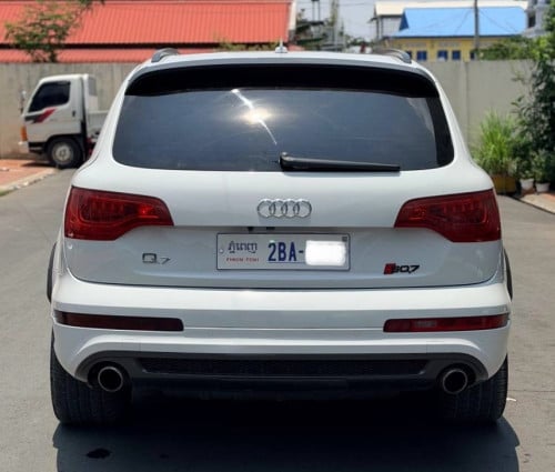 🔥AudiQ7 012V6សាំង S-lineSmartKeyឡានមូលអត់បុកប៉ះ ម៉ាសុីនប្រអប់លេខអ៊ែម