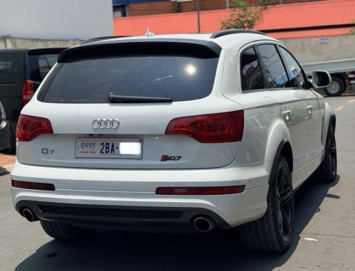 🔥AudiQ7 012V6សាំង S-lineSmartKeyឡានមូលអត់បុកប៉ះ ម៉ាសុីនប្រអប់លេខអ៊ែម