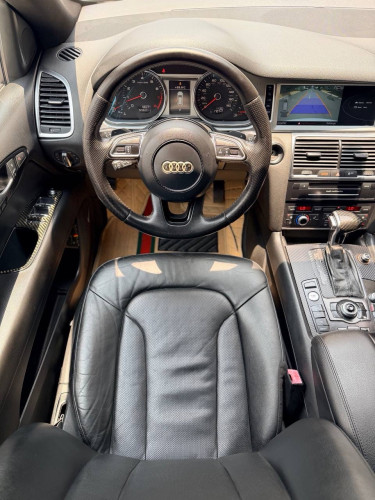 🔥AudiQ7 012V6សាំង S-lineSmartKeyឡានមូលអត់បុកប៉ះ ម៉ាសុីនប្រអប់លេខអ៊ែម