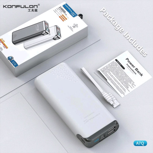 22.5w 20000mah powerbank type-c in& output