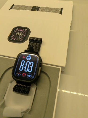 Apple Watch Ultra 3  Black  Milanese  Loop for sale