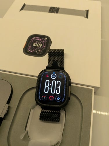 Apple Watch Ultra 3  Black  Milanese  Loop for sale
