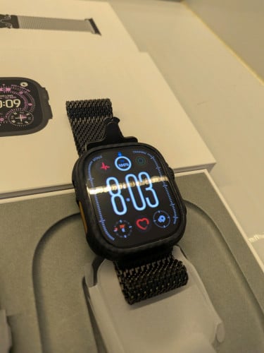Apple Watch Ultra 3  Black  Milanese  Loop for sale