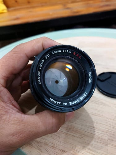 Canon FD 50 f1.4 s.s.c for sale