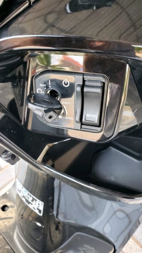 Honda Scoopy 2026 VN Black (ខ្មៅរលោង) ថ្មីកេះខ្លាញ់គោ