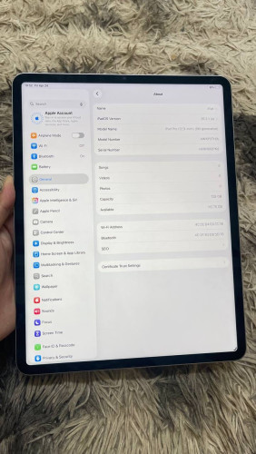 I pad pro 12.9 M2 128G wifi 99% 639$