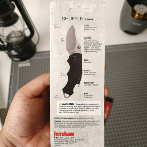 Kershaw Shuffle 8700X Multi-Function Folding Knife – 2.375" Blade