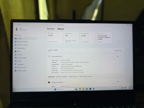 Lenovo 17-11800H Ram 16G RTX 3050 4G 120hz 500$