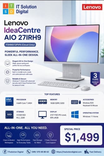 Lenovo IdeaCentre AIO 27IRH9