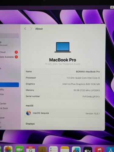 MacBook Pro 2020