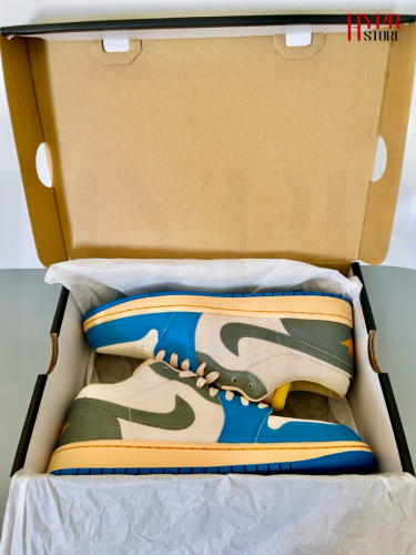 NIKE AIR JORDAN 1 LOW "VINTAGE UNC GREY"