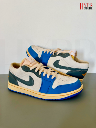 NIKE AIR JORDAN 1 LOW "VINTAGE UNC GREY"
