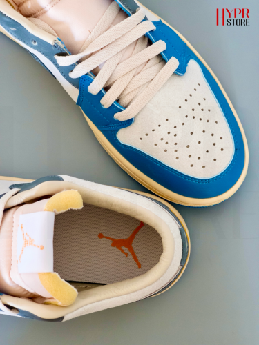 NIKE AIR JORDAN 1 LOW "VINTAGE UNC GREY"