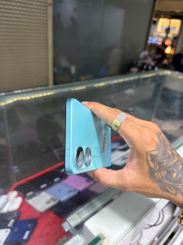 Oppo A78 Blue ក្រុមហ៊ុន សុីម២ , Ram8GB HD256GB Phone Condition 98% , ម៉ាស៊ីនសានុំហ្សីន