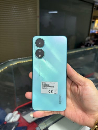 Oppo A78 Blue ក្រុមហ៊ុន សុីម២ , Ram8GB HD256GB Phone Condition 98% , ម៉ាស៊ីនសានុំហ្សីន
