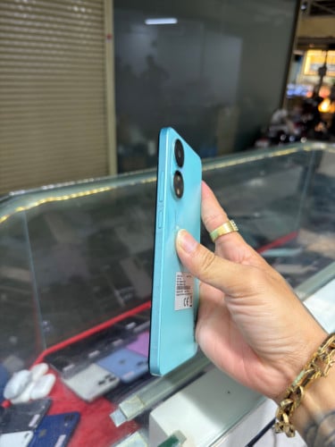 Oppo A78 Blue ក្រុមហ៊ុន សុីម២ , Ram8GB HD256GB Phone Condition 98% , ម៉ាស៊ីនសានុំហ្សីន