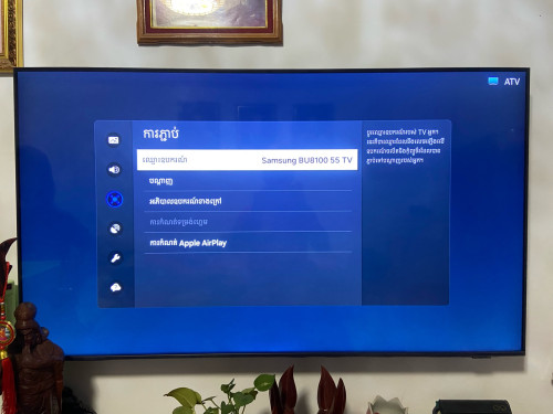 Samsung smart TV 55in