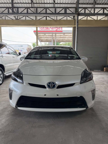 Toyota Prius 2014 op4 Delux sorla កៅអីចុច JBL ពូកស្បែក ស្លាយកុងទ័រ