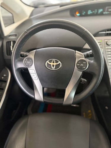 Toyota Prius 2014 op4 Delux sorla កៅអីចុច JBL ពូកស្បែក ស្លាយកុងទ័រ