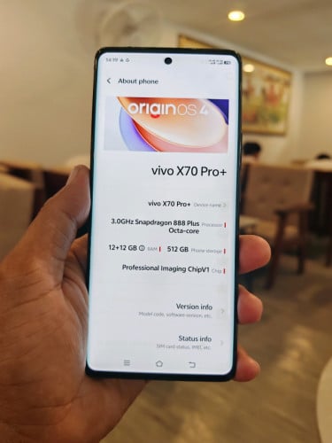 Vivo X70 Pro+ 12g/512g(វៃដូរបាន)👉$135