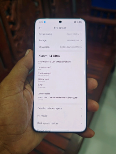 Xiaomi 14 Ultra 16g/512g_CH(វៃដូរបាន)👉$475