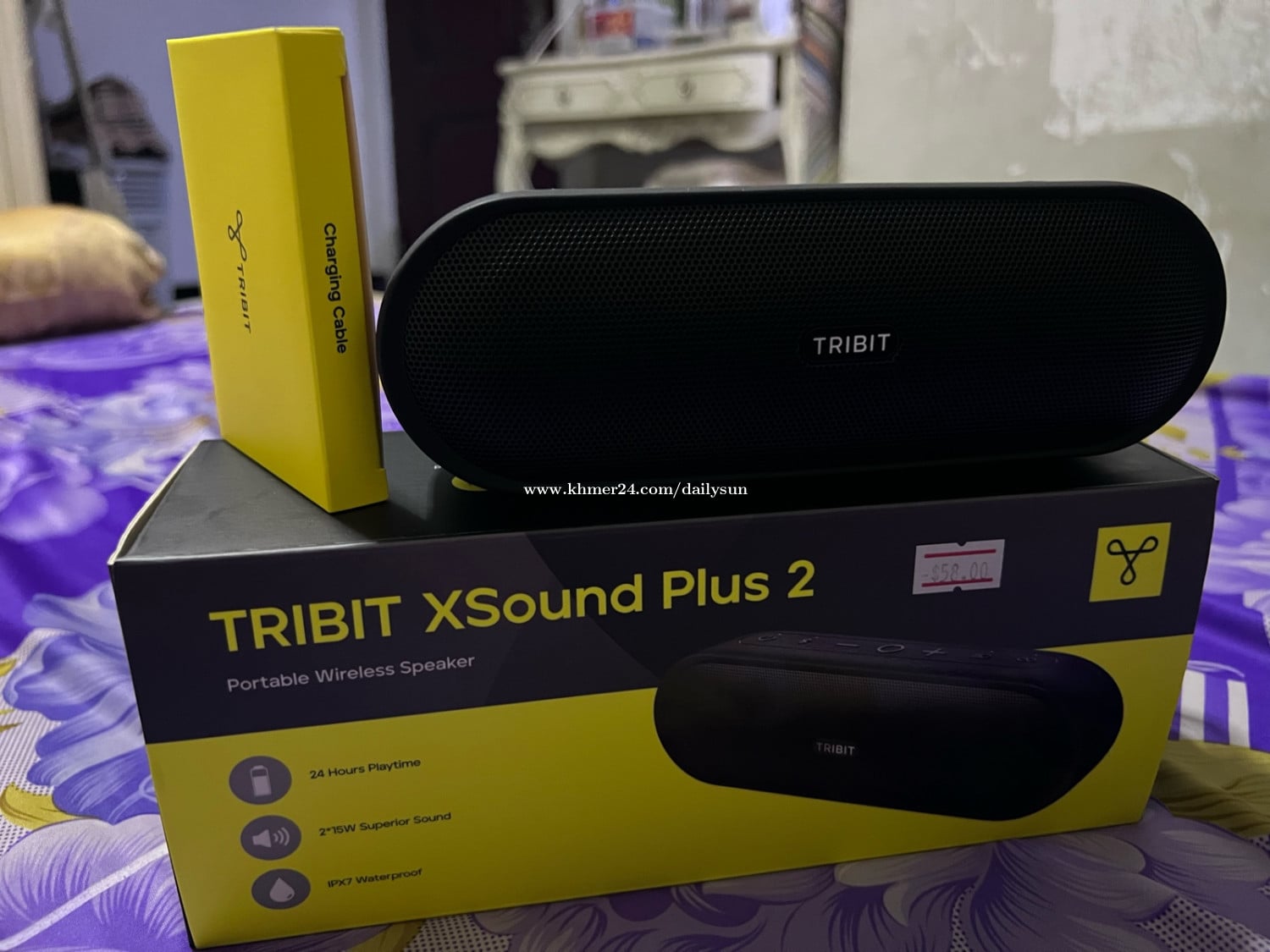 TRIBIT XSound Plus 2 គុណភាពអាមេរិក