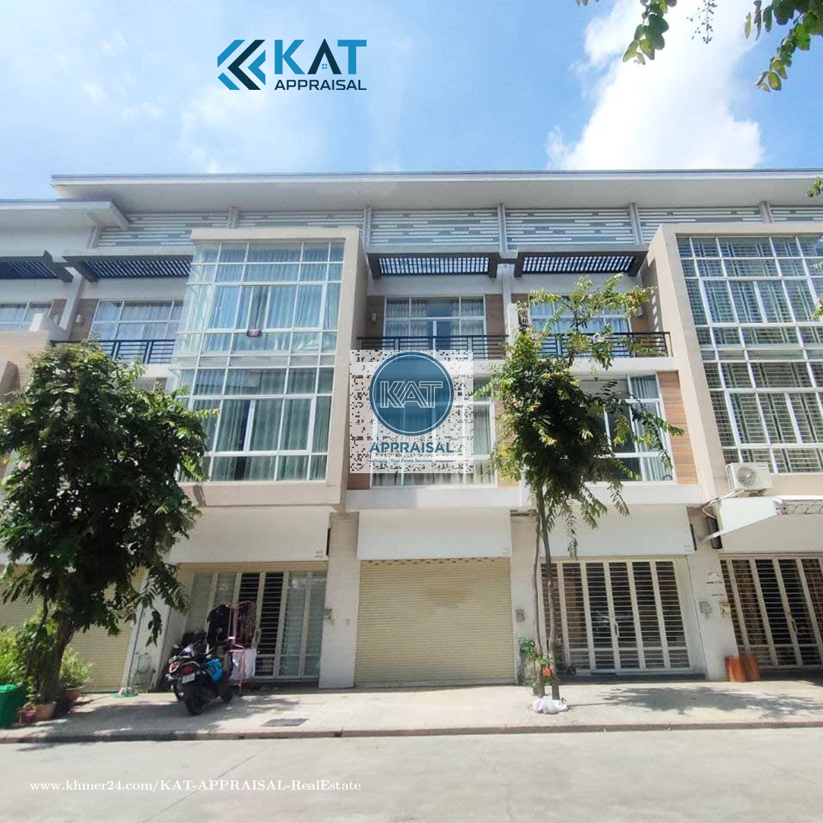 ផ្ទះអាជីវកម្មសម្រាប់ជួល l Shophouse For Rent