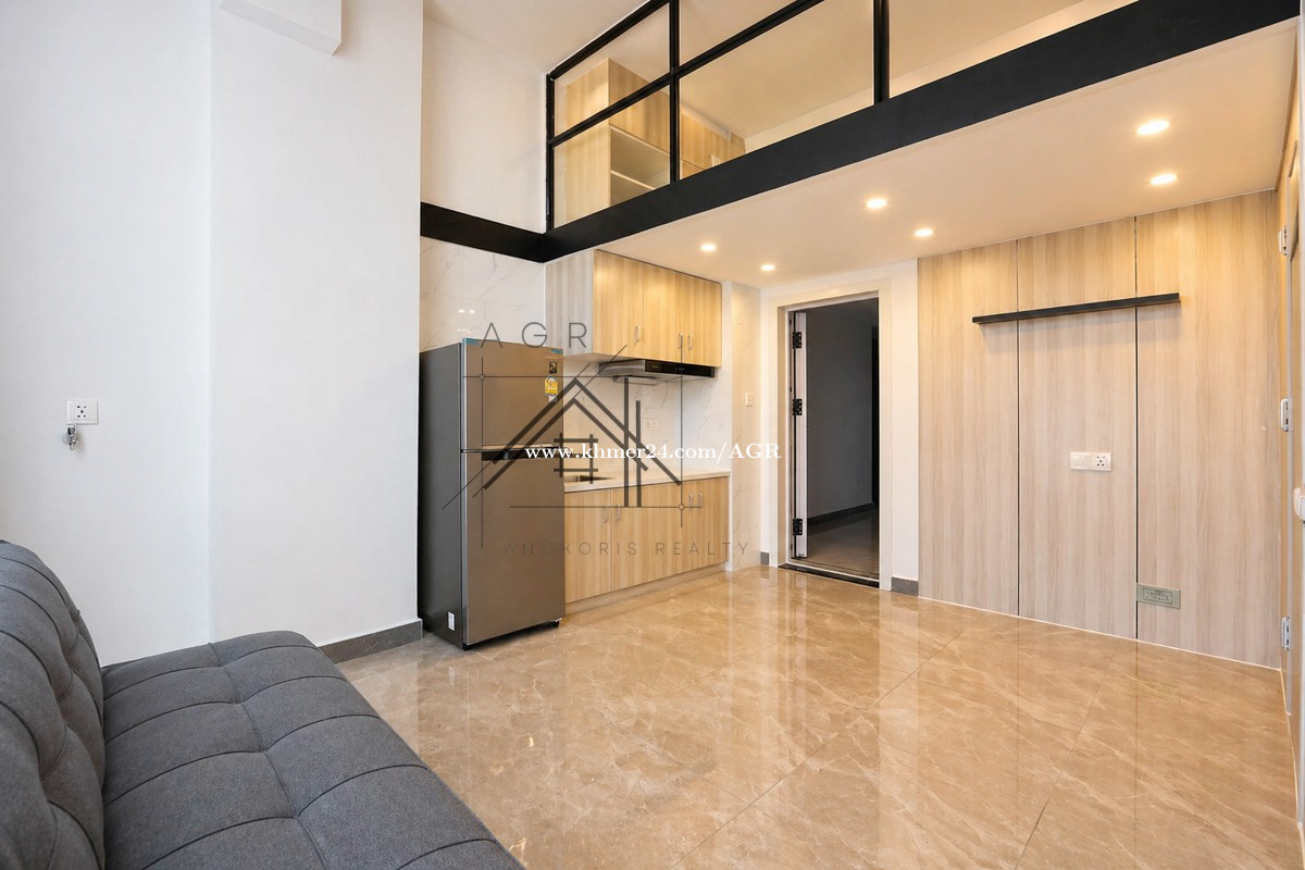 ๐ข Loft Studio Room for Rent in Royal Park Condo | Toul Kork Phnom Penh