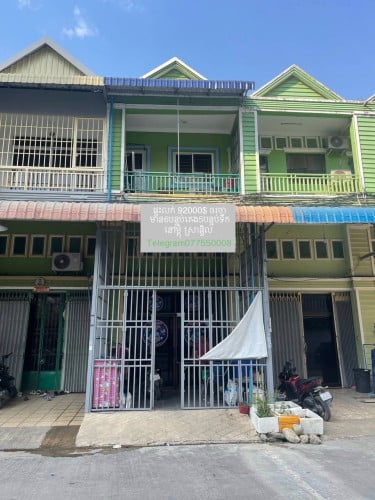 ផ្ទះលក់ម្ដុំស្រាផ្ទិល,6បន្ទប់គេង,តម្លៃ92000$ ចរចា