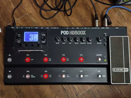 លក់ Line 6 HD500x $190 មានកាតាប នៅស្អាត 95%