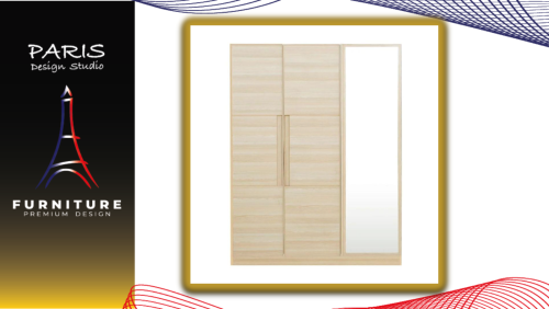 "PARIS DESIGN STUDIO" BEDROOM SET 3.5FT