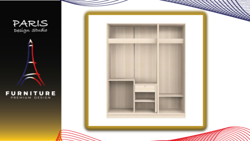 "PARIS DESIGN STUDIO" BEDROOM SET 3.5FT