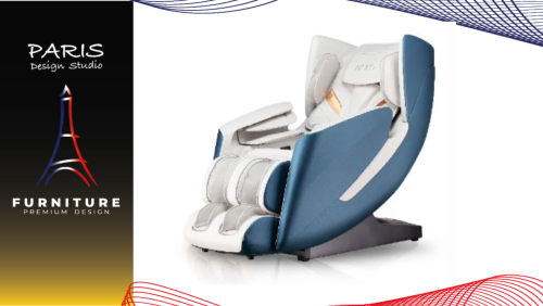 "Paris Design Studio" ELECTRIC MASSAGE CHAIR SHIMONO NEGO R6N01-BU BLUE